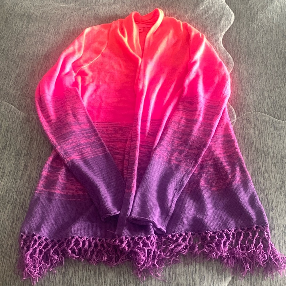 Lilly pulitzer ombré cardigan